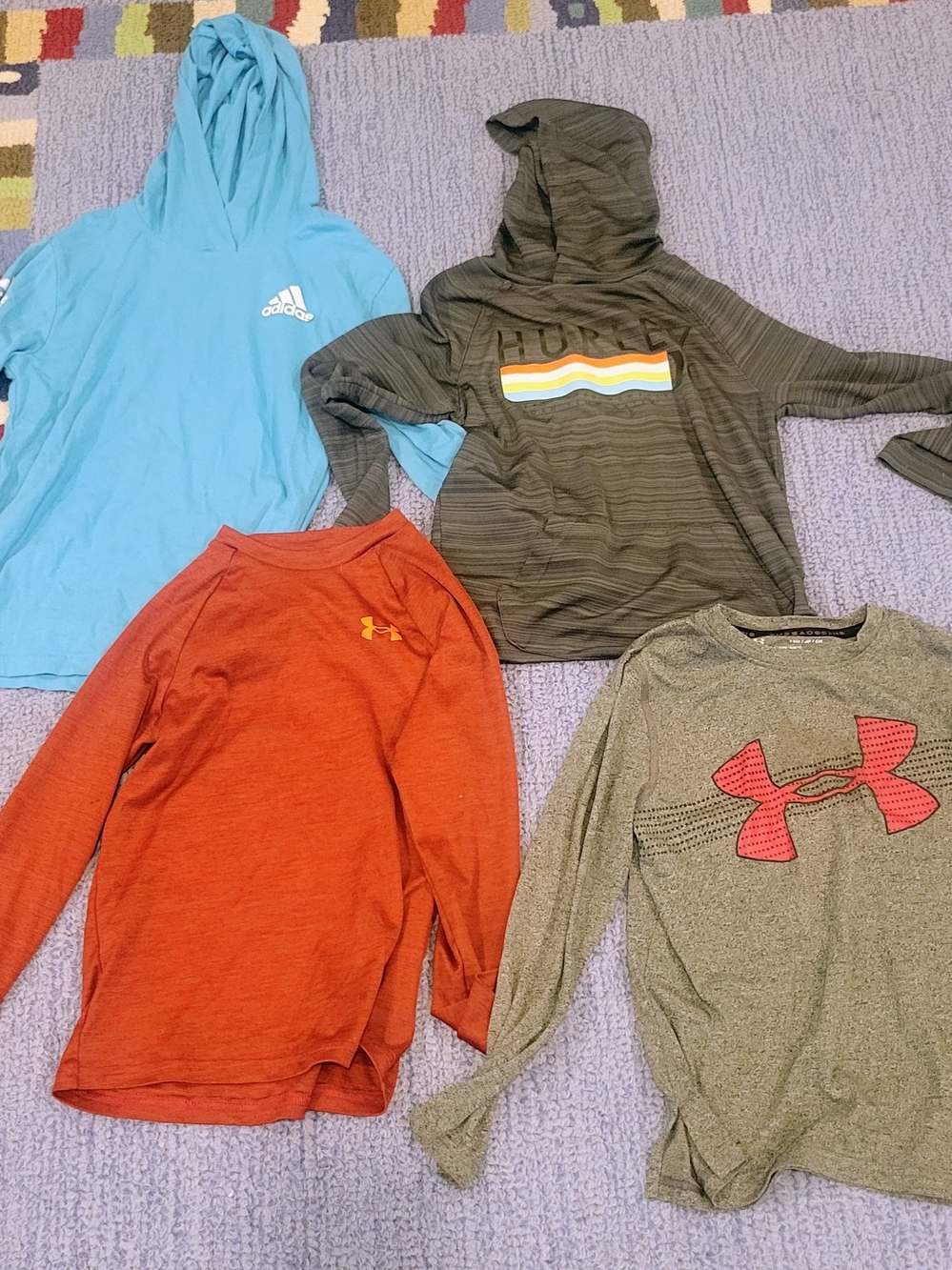 Boys Long Sleeve Tee Shirt Bundle Sz Small